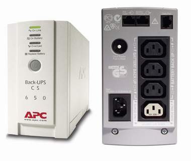 UPS APC BK650EI, 650VA/400W, off-line